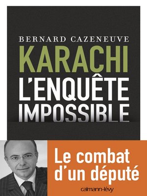 cover image of Karachi--L'enquête impossible